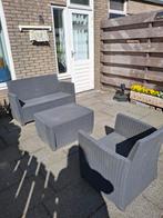 Wicker tuinset, Ophalen, Gebruikt, Wicker