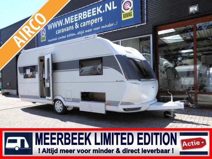 Hobby De Luxe 540 UL 3519,=KORTING +MOVER +POTEN +AIRCO etc!, Caravans en Kamperen, Caravans, tot en met 4, 1250 - 1500 kg, Rondzit