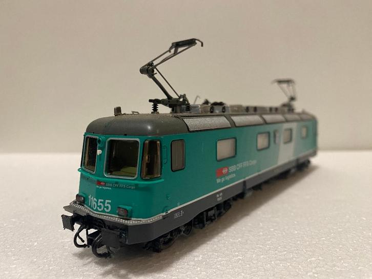 T.k.a. Roco H0 SBB Re 6/6 Cargo Digitaal (zeldzaam), Hobby en Vrije tijd, Modeltreinen | H0, Zo goed als nieuw, Locomotief, Gelijkstroom