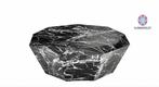 Zwarte coffee table Diamond Eichholtz, Overige materialen, Gebruikt, Overige vormen, Minder dan 50 cm