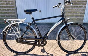 herenfiets Sparta 57cm Heren zwart Shimano 7 versnellingen beschikbaar voor biedingen