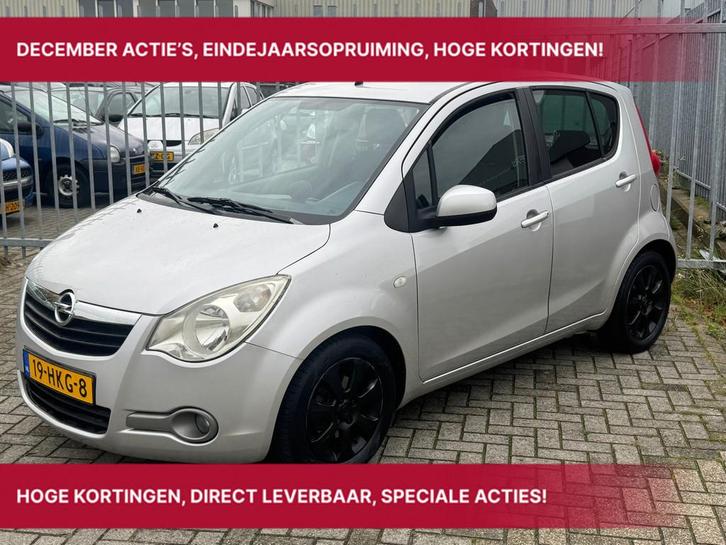Opel Agila 1.2 Enjoy AUTOMAAT! 1e eigenaar l NL AUTO NAP l A, Auto's, Opel, Bedrijf, Te koop, Agila, ABS, Airbags, Airconditioning