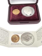 Het Laatste Goud Van Wilhelmina - Gouden 10 Gulden Cassette, Setje, Koningin Wilhelmina, Ophalen of Verzenden, Goud