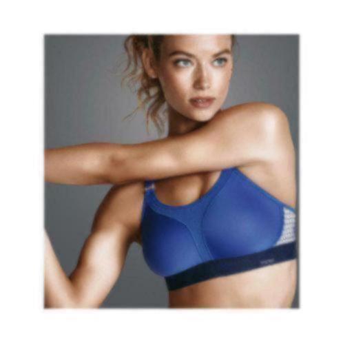 Te koop € 10,00 triumph triaction extreme lite n 75A, Kleding | Dames, Ondergoed en Lingerie, BH, Blauw, Verzenden