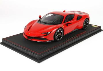 BBR 1:18 Ferrari SF90 Stradale Rosso Corsa nummer 58/99 beschikbaar voor biedingen