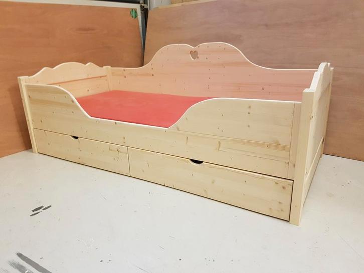 Bed Moniek 90x200+2 laden, Kinderen en Baby's, Kinderkamer | Bedden, Nieuw, 180 cm of meer, 85 tot 100 cm, Ophalen