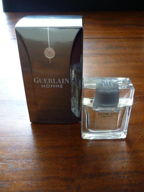Miniatuur Guerlain HOMME 5 ml EDT NIEUW!, Sieraden, Tassen en Uiterlijk, Uiterlijk | Parfum, Nieuw, Ophalen of Verzenden