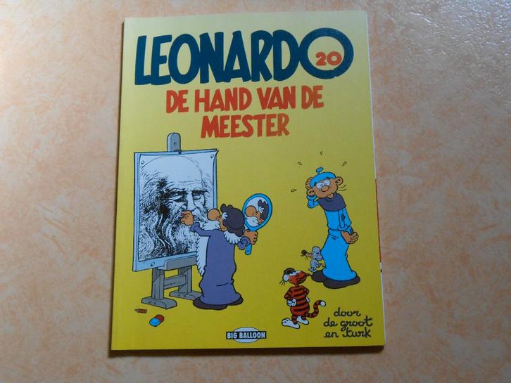 Leonardo 20 De hand van de meester 1993 1 ste druk., Boeken, Stripboeken, Nieuw, Eén stripboek, Ophalen of Verzenden