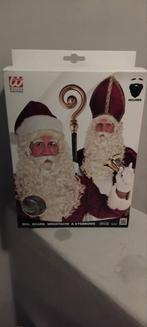 Nieuw sinterklaas/kerstman baardstel compleet, Diversen, Sinterklaas, Ophalen of Verzenden