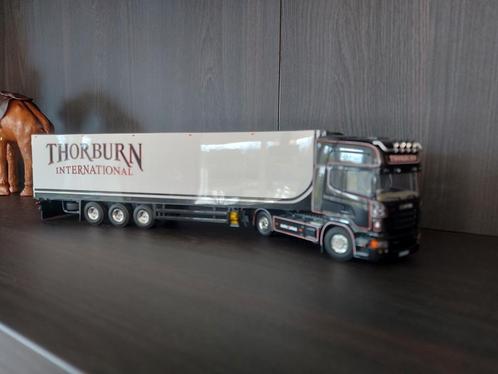 Tekno Scania R560 Thornburn Liverpool in doos, Hobby en Vrije tijd, Modelauto's | 1:50, Zo goed als nieuw, Bus of Vrachtwagen