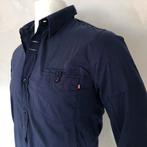 Hugo Boss shirt - overhemd - heren donkerblauw, Kleding | Heren, Overhemden, Zo goed als nieuw, Halswijdte 41/42 (L), Hugo Boss
