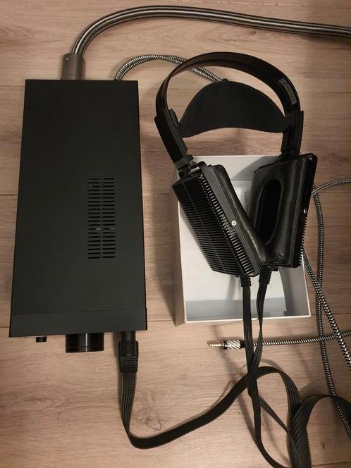 Mooie top STAX set SR-507 met SRM-323-II. (Geen Hifiman etc), Audio, Tv en Foto, Koptelefoons, Zo goed als nieuw, Overige merken