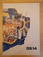 Scania 14 Liter V8 Motor Brochure 1969 – DS14 140, Ophalen, Zo goed als nieuw, Overige merken, Scania