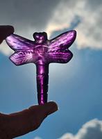 Super paarse fluoriet libelle, Ophalen of Verzenden, Zo goed als nieuw