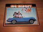 MG Midget folder amerikaanse uitvoering, Boeken, Auto's | Folders en Tijdschriften, Ophalen of Verzenden, Zo goed als nieuw, Overige merken