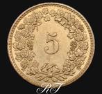 Zwitserland Confederation Helvetica 5 Rappen., Ophalen of Verzenden, Overige landen, Losse munt