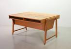 Bureau - Clausen & Maerus Oak Writing Desk, Ophalen of Verzenden, Zo goed als nieuw, Bureau