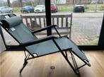inklapbare relax stoel voor buiten (met kussen), Tuin en Terras, Ligbedden, Nieuw, Ophalen, Aluminium, Verstelbaar