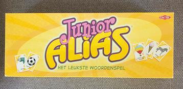 Junior alias woorden/uitbeeldspel beschikbaar voor biedingen
