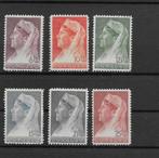 Curaçao 1936. UIT NVPH 126 t/m 132, Ongebruikt., Postzegels en Munten, Postzegels | Nederlandse Antillen en Aruba, Verzenden, Postfris