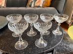 6 Kristallen Champagne Glazen - Elegant Design, Ophalen of Verzenden