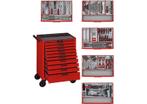 Gereedschapswagen rood mini master set 10 laden Teng Tools, Ophalen, Zo goed als nieuw