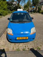 Chevrolet Matiz 1.0 2006 Blauw, Auto's, Chevrolet, Voorwielaandrijving, 600 kg, Origineel Nederlands, Handgeschakeld