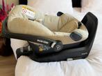 maxi cosi pebble plus nomad sand + 2 way fix, Ophalen, Zo goed als nieuw, Isofix, 0 t/m 13 kg