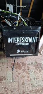 Fietstas voor kranten en folders, Fietsen en Brommers, Ophalen, Gebruikt