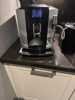 Jura E8 moonlight silver met groot onderhoud, Ophalen, 10 kopjes of meer, Koffiemachine, Zo goed als nieuw