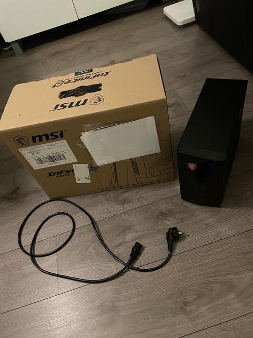 MSI Infinite S desktop pc, Computers en Software, Desktop Pc's, Zo goed als nieuw, 2 tot 3 Ghz, HDD, SSD, 16 GB, Met videokaart