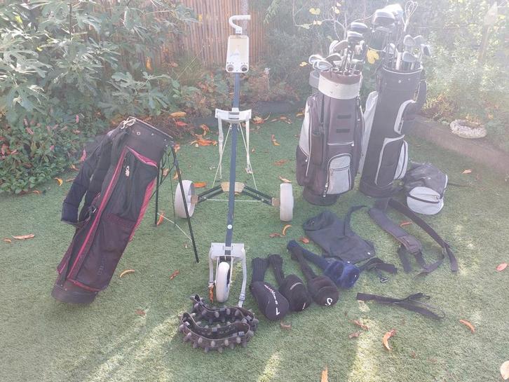 Complete Golfsets met Tassen en Kar, Sport en Fitness, Golf, Gebruikt, Set, Overige merken, Ophalen