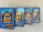 Pola jubileum modelbouw huisjes met verlichting + ophaalbrug, Hobby en Vrije tijd, Modeltreinen | H0, Overige merken, Gelijkstroom of Wisselstroom