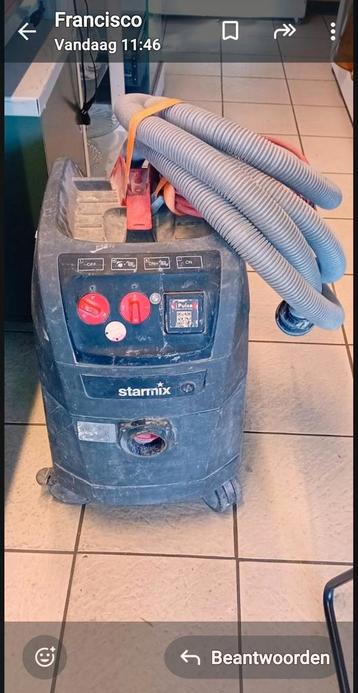 Electrosltrostar Starmix bouwstofzuiger beschikbaar voor biedingen