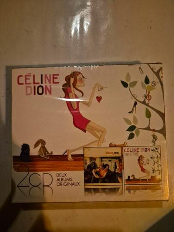 CELINE DION (2) - Sans attendre/1 fille & 4 types.2cd.NIEUW  beschikbaar voor biedingen