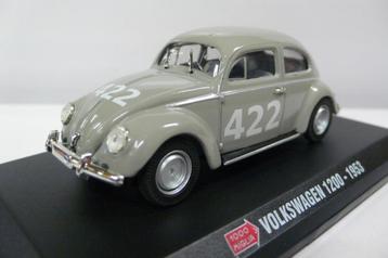 volkswagen 1200 kever 1953 - mille miglia  1/43 beschikbaar voor biedingen
