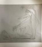 Poster van werk van Annemiek Vera :” Duikertjes” 2004, Ophalen of Verzenden, Foto of Poster, 50 tot 75 cm, Oorspronkelijke maker