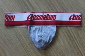 Aussiebum - Grijs met rode jock - Maat M beschikbaar voor biedingen