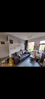 Mooie grijze bank, Huis en Inrichting, Ophalen, Gebruikt, 75 tot 100 cm, 200 tot 250 cm
