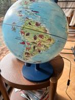 Globe Wereldbol lamp, Huis en Inrichting, Woonaccessoires | Wereldbollen, Ophalen of Verzenden, Zo goed als nieuw