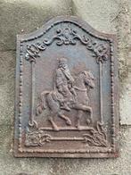 Gietijzer haardplaat, Huis en Inrichting, Haarden, Ophalen of Verzenden, Gebruikt, Houthaard