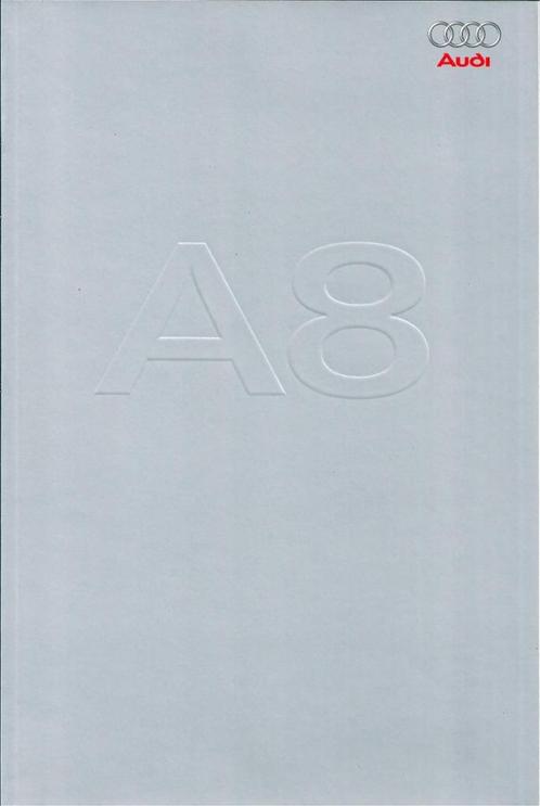 Brochure Audi A8 November 2002, Boeken, Auto's | Folders en Tijdschriften, Gelezen, Audi, Ophalen of Verzenden
