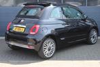 Fiat 500C 0.9 TwinAir Turbo Lounge Airco, PDC, LM Velgen Con, Stof, Gebruikt, Euro 6, Cabriolet