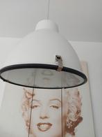 Hanglamp wit, Ophalen of Verzenden, Zo goed als nieuw, Minder dan 50 cm