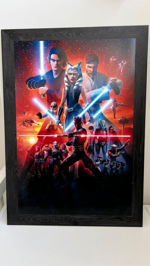 Star Wars Displate 67x48cm (metaal) poster/schilderij/frame, Verzamelen, Star Wars, Nieuw, Gebruiksvoorwerp, Ophalen of Verzenden