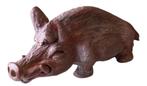 André De Smedt "everzwijn" sculptuur in terracotta., Ophalen