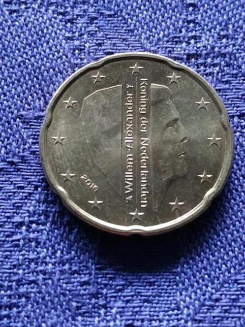 Nederland - mooie 20 cent eurocent 2016 Willem Alexander, Postzegels en Munten, Munten | Nederland, Losse munt, Euro's, Koningin Beatrix