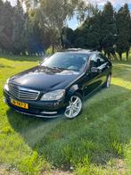 Mercedes C klasse 1.8 benzine Zwart, Auto's, Mercedes-Benz, Automaat, 745 kg, 1796 cc, Zwart
