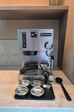 Rancilio Silvia 5E RVS mat, Witgoed en Apparatuur, Koffiezetapparaten, Ophalen, Gebruikt, Espresso apparaat, Gemalen koffie