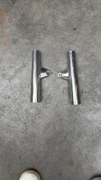 Koplamp oren chroom Honda SS50 CD50, Fietsen en Brommers, Ophalen of Verzenden, Nieuw, Koplamp, Overige merken